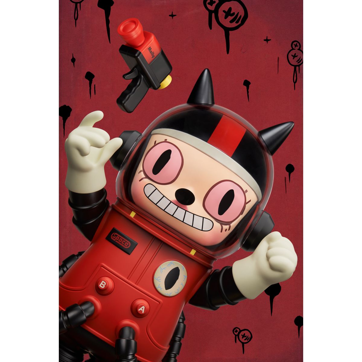 MEGA SPACE MOLLY 400% Gary Baseman Model