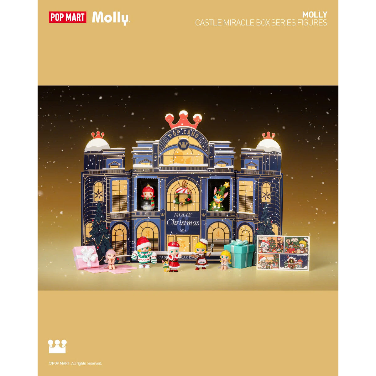 Mô Hình Molly Castle Miracle Box Series Figures POP MART