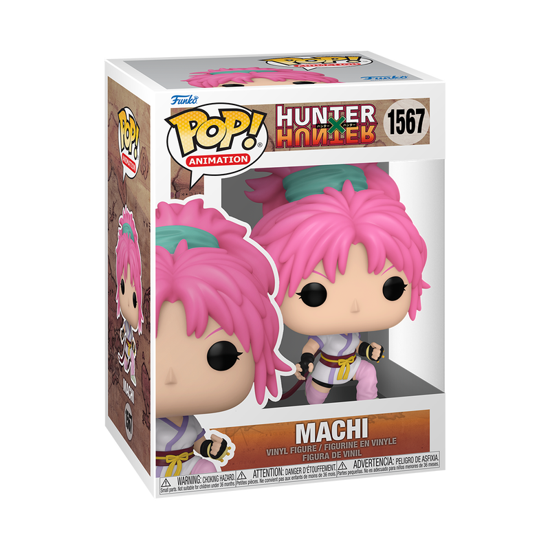 POP Animation character model: HxH- Machi Komacine