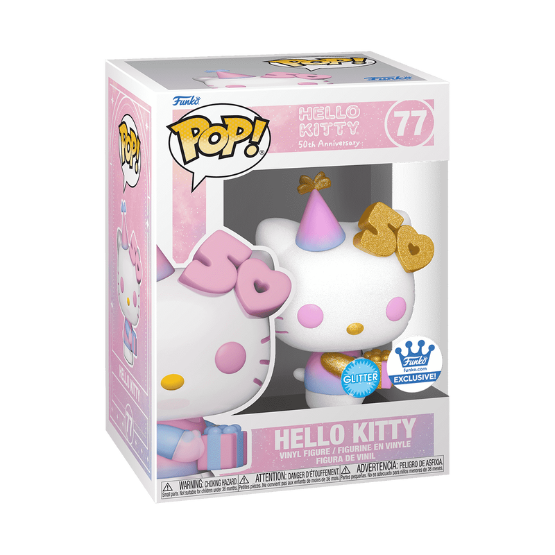 Mô hình nhân vật POP Sanrio: HK50th- Hello Kitty present