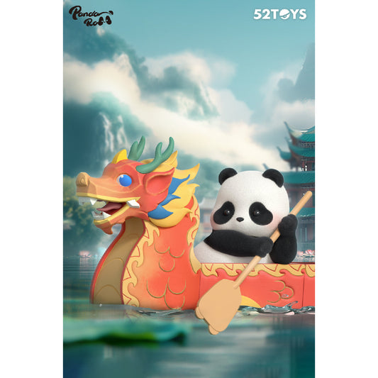 Mô Hình Panda Roll Dragon Boat Racing 52TOYS 6958985025881