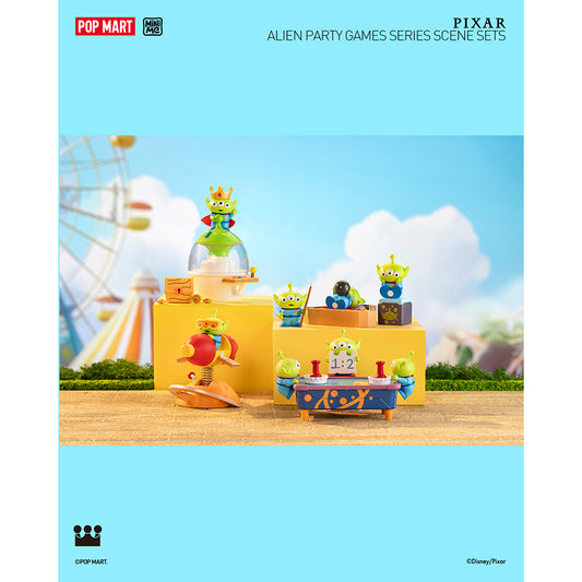 Mô Hình Pixar Alien Party Games Series Scene Sets POP MART 6941848249838