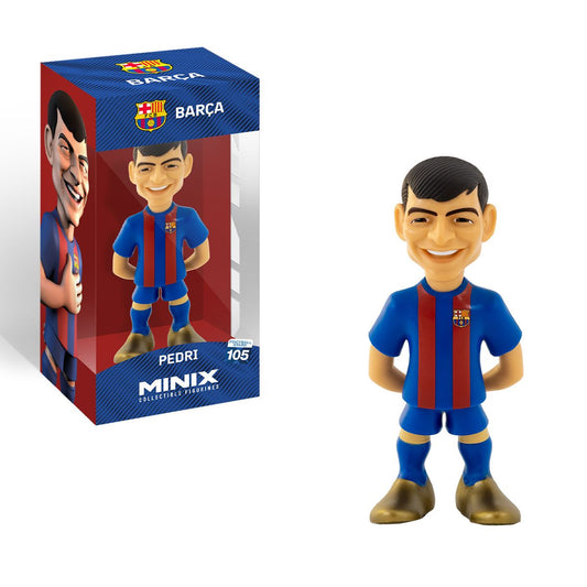 Đồ Chơi Mô Hình Siêu Sao Cầu Thủ Pedri - FC Barcelona MINIX 13074