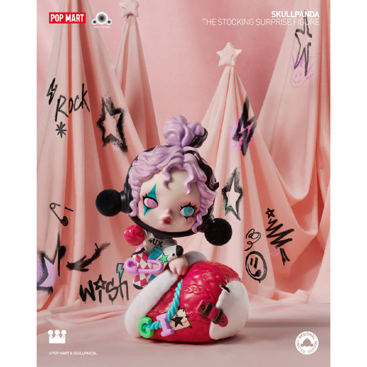 Mô Hình Skullpanda The Stocking Surprise Figure POP MART 6931571014261