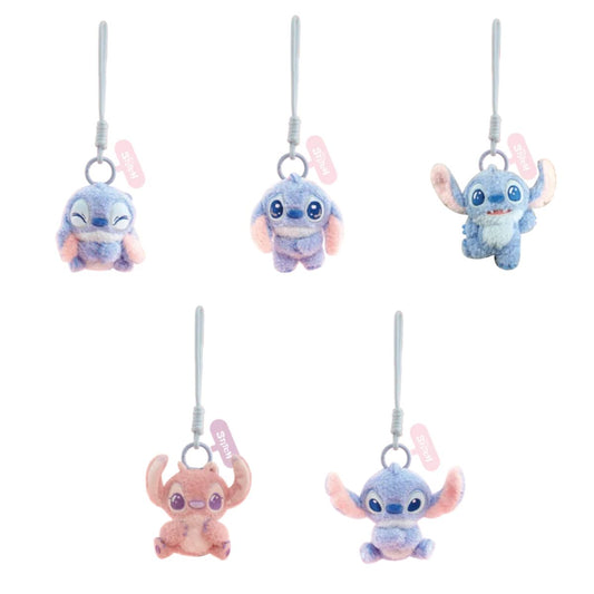 Đồ Chơi Mô Hình Stitch Mood Series Plush Phone Charm Blind Box 52TOYS 6958985019071