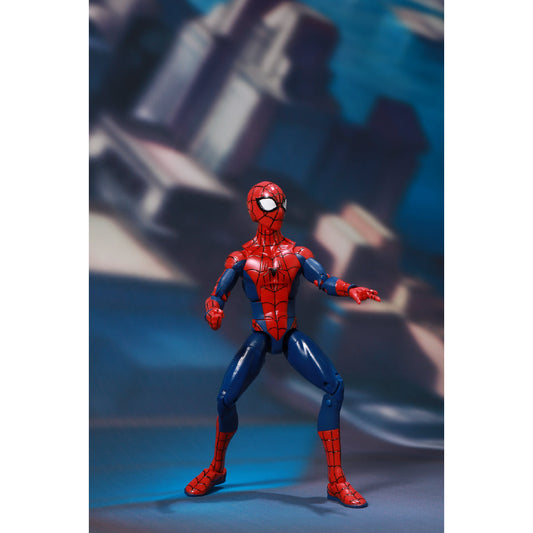 Mô Hình Tác Chiến Spiderman Cổ Điển Tích Hợp Bệ Ánh Sáng ZD TOYS 1606-15