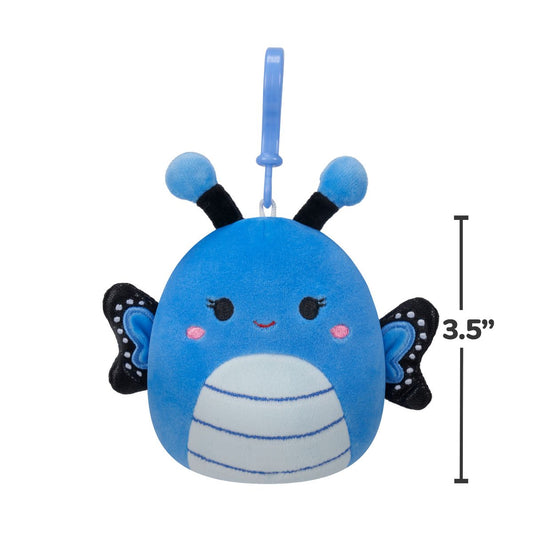 Móc Khoá 3.5 Inch Waverly - Blue Butterfly SQUISHMALLOWS SQCP00220