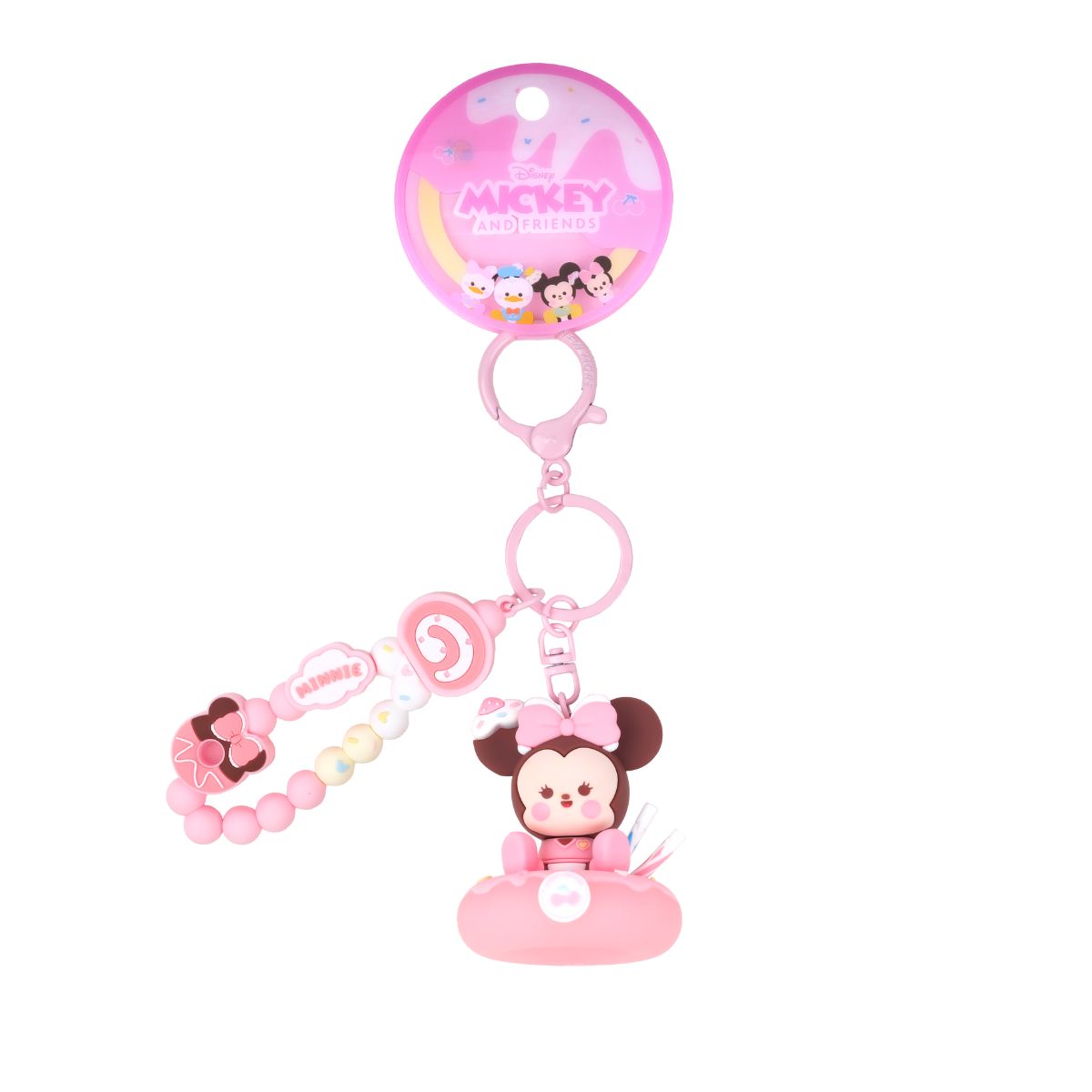 Móc Khóa Bánh Donut Disney Và Những Người Bạn_Chuột Minnie OTHER GIRL BRANDS STC119034/Minnie