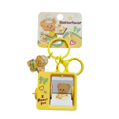 Butter Bear Keychain &amp; OTHER GIRL BRANDS Memory Box YZ0719-01