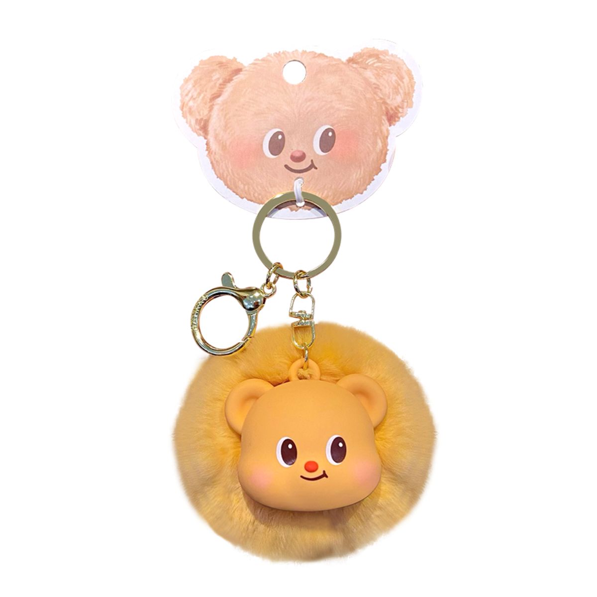 Móc Khóa Butter Bear Lông Mềm Mại OTHER GIRL BRANDS YZ0696-01