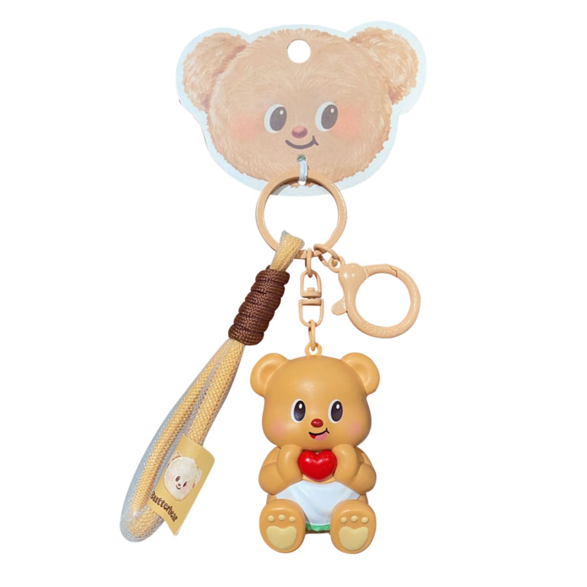 Móc Khóa Butter Bear & Tim Nhỏ OTHER GIRL BRANDS YZ0674-01