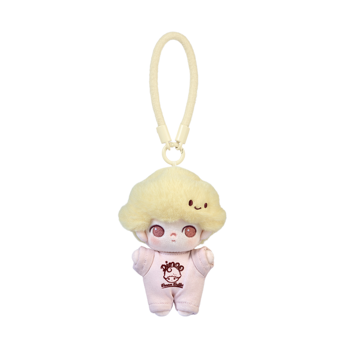 Móc Khóa Dimoo Crush On Coffee Series Soft-Faced Plush Keychain POP MART 6931571095208