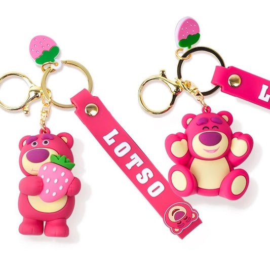 Móc Khóa Hình Gấu Dâu Lotso Dang Tay OTHER GIRL BRANDS STC119022/B