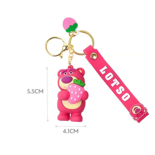 Móc Khóa Hình Gấu Dâu Lotso Ôm Dâu OTHER GIRL BRANDS STC119022/A