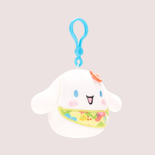 Squishmallows 3.5 Inch Cinnamoroll SQUISHMALLOWS Plush Keychain Toy SQSN00597
