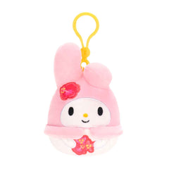 My Melody SQUISHMALLOWS 3.5 Inch Plush Keychain SQSN00596
