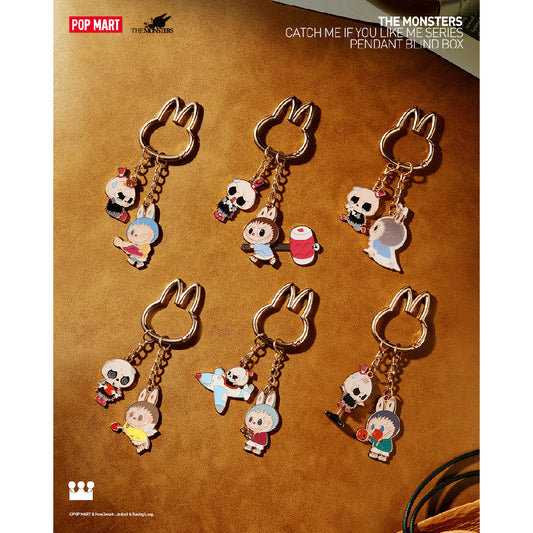 The Monsters Catch Me If You Like Me Keychain POP MART 6941848266187