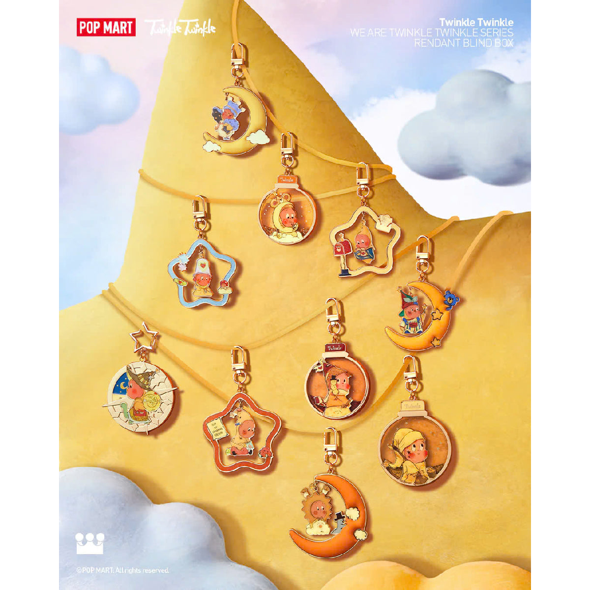 We Are Twinkle Twinkle Series Keychain POP MART 6931571007829