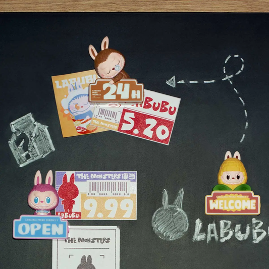 THE MONSTERS Wacky Mart Series Fridge Magnets