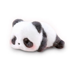 Panda Roll Lying Down Plush Toy - Magnetic Shoulder 52TOYS 6958985028523