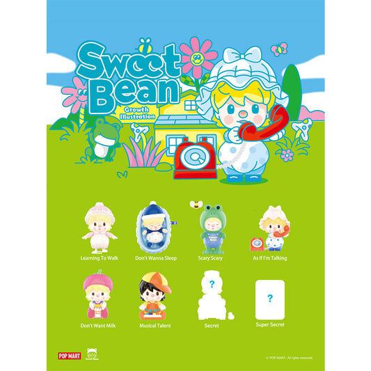 POP MART Toy Model Sweet Bean Growth Illustration 6941848240781