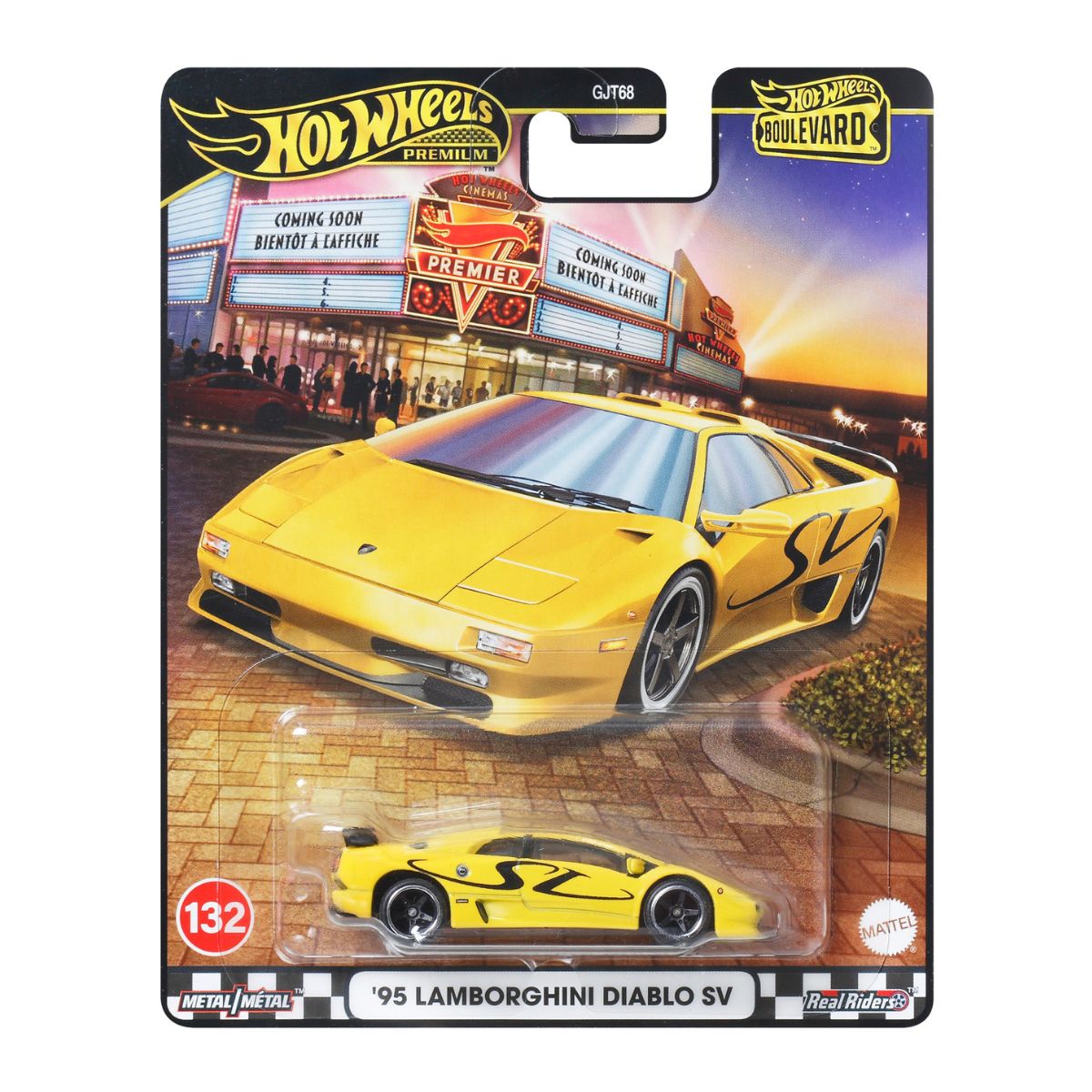Đồ Chơi Siêu Xe Boulevard - Lamborghini Diablo SV HOT WHEELS GJT68