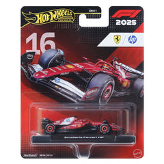 Đồ Chơi Siêu Xe Đua F1 Team Ferrari - Tay đua 16 HOT WHEELS JKD93/HRV11