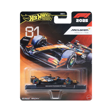 Đồ Chơi Siêu Xe Đua F1 Team Mclaren - Tay Đua 81 HOT WHEELS HRV11