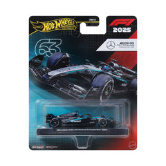 Hot Wheels F1 Team Mercedes-Benz Race Car Toy - Driver 63 HRV11