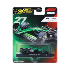 F1 Sauber Team Race Car Toy - Driver 27 HOT WHEELS JKD84/HRV11