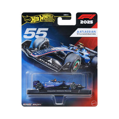 Hot Wheels F1 Williams Racing Team Race Car Toy - Driver 55 JKD85/HRV11