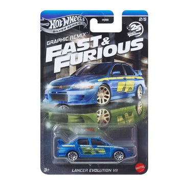 Fast and Furious Lancer Evolution VII Super Car Model Toy HOT WHEELS JBY47/HNR88