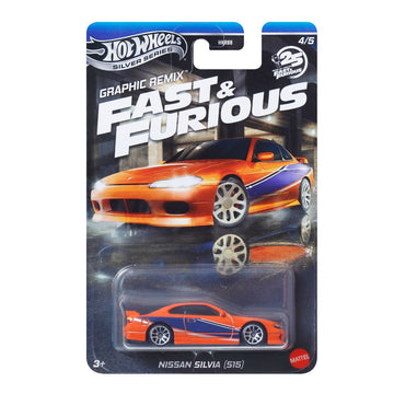 Fast and Furious Super Car Model Toy Nissan Silvia S15 HOT WHEELS JBY48/HNR88