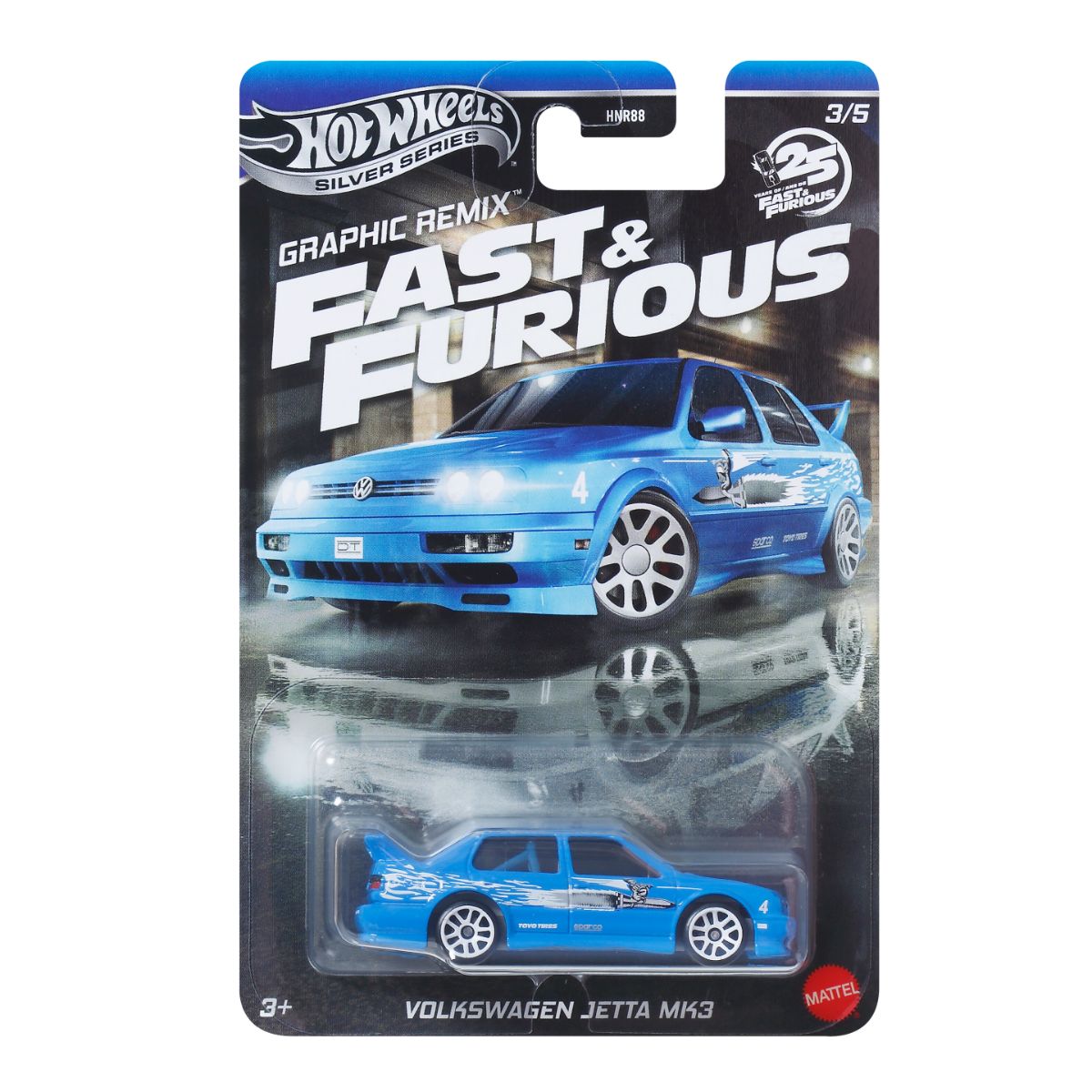 Fast and Furious Super Car Model Toy VW Jetta MK3 HOT WHEELS JBY46/HNR88