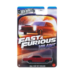 Fast &amp; Furious Super Car Toy 1966 Ford Fairlane HOT WHEELS HNR88