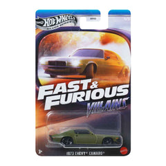 Fast&amp;Furious Super Car Toy 1973 Cheverolet Camaro F-Bomb HOT WHEELS HNR88