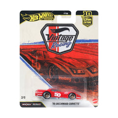 Hot Wheels 76 Greenwood Corvette FPY86 Toy Car