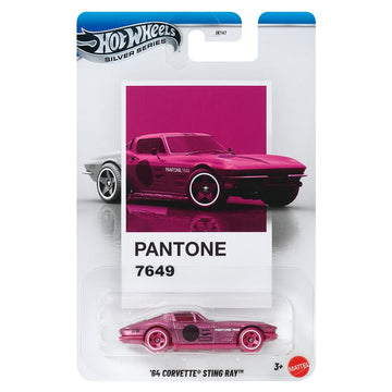 Đồ Chơi Siêu Xe Pantone - 64 Corvette Sting Ray HOT WHEELS JTD90/JKY47