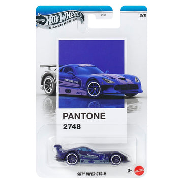 Đồ Chơi Siêu Xe Pantone - SRT Viper GTS-R HOT WHEELS JKY58/JKY47