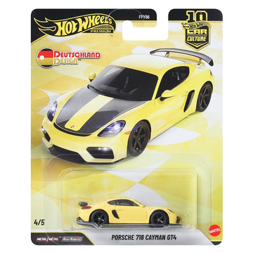 Đồ Chơi Siêu Xe Hạng Sang Porsche 718 Cayman GT4 HOT WHEELS JKF42/FPY86
