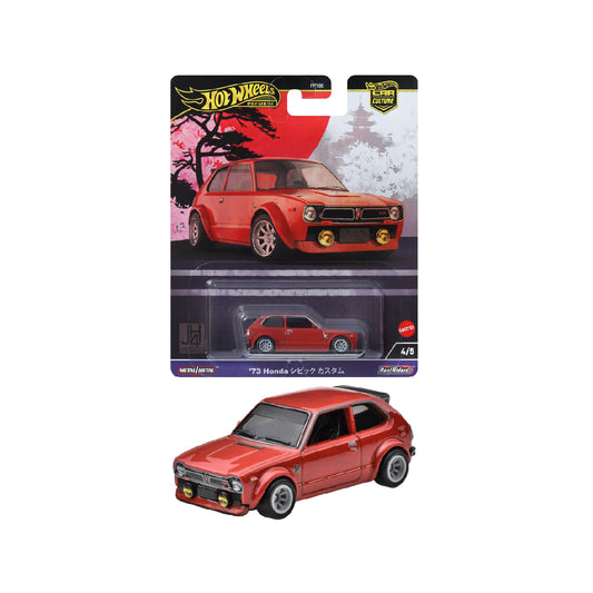 Đồ Chơi Siêu Xe Sang Trọng 73 HONDA CIVIC CUSTOM Hot Wheels FPY86