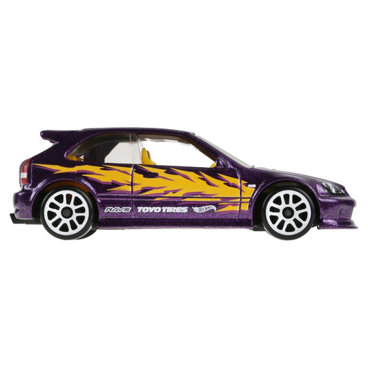 Đồ Chơi Siêu Xe Thể Thao 99 Honda Civic Type R (EK9) HOT WHEELS GDG44