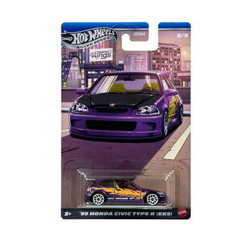 Đồ Chơi Siêu Xe Thể Thao 99 Honda Civic Type R (EK9) HOT WHEELS GDG44