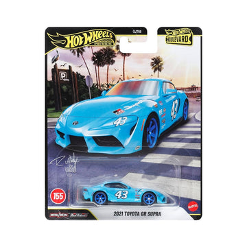 Đồ Chơi Siêu Xe Boulevard 2021 Toyota GR Supra HOT WHEELS GJT68