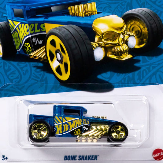 Đồ Chơi Siêu Xe Phiên Bản Ngọc Trai - Bone Shaker HOT WHEELS HDH54