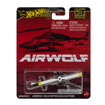 Đồ Chơi Mô Hình Siêu Xe Pop Culture - Airwolf Helicopter HOT WHEELS JBL56/HXD63