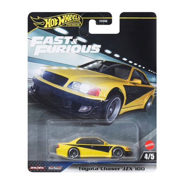 Premium Fast&amp;Furious 1998 Toyota Chaser JZX100 Hot Wheels Supercar Model Toy JBL89/HNW46