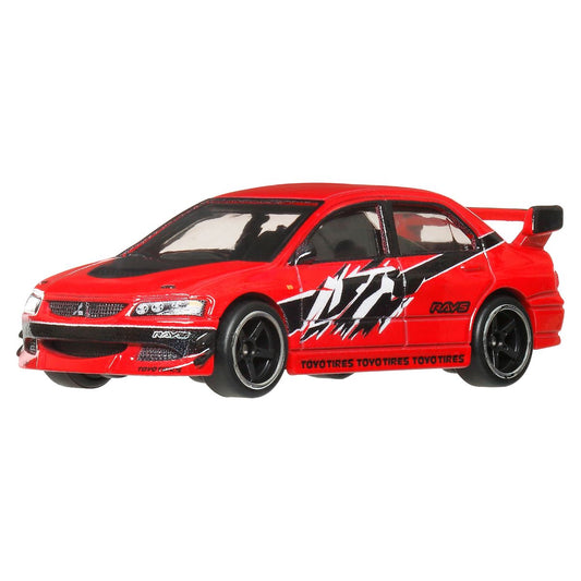 Premium Fast&amp;Furious 2003 Mitsubishi Lancer HOT WHEELS Super Car Model Toy JBM02/HNW46