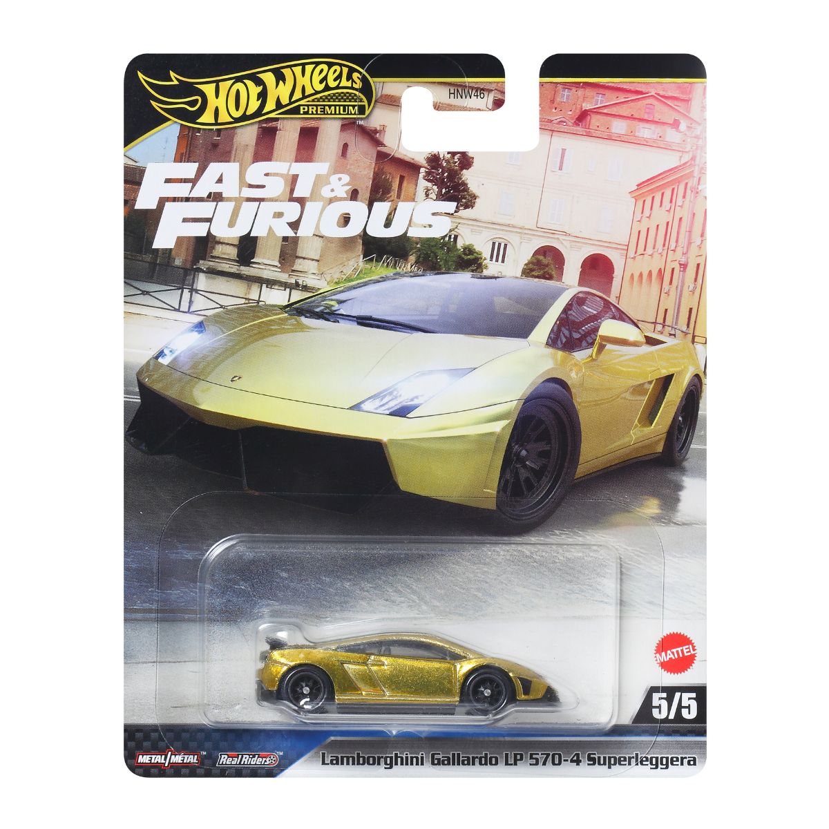 Premium Fast&amp;Furious Lamborghini Gallardo LP570-4 Hot Wheels Super Car Model Toy JBM01/HNW46