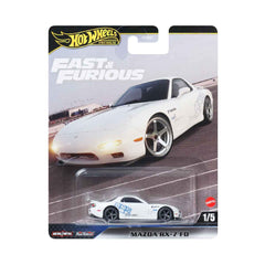 Premium Fast &amp; Furious Super Car Toy Mazda RX-7 FD HOT WHEELS HNW46